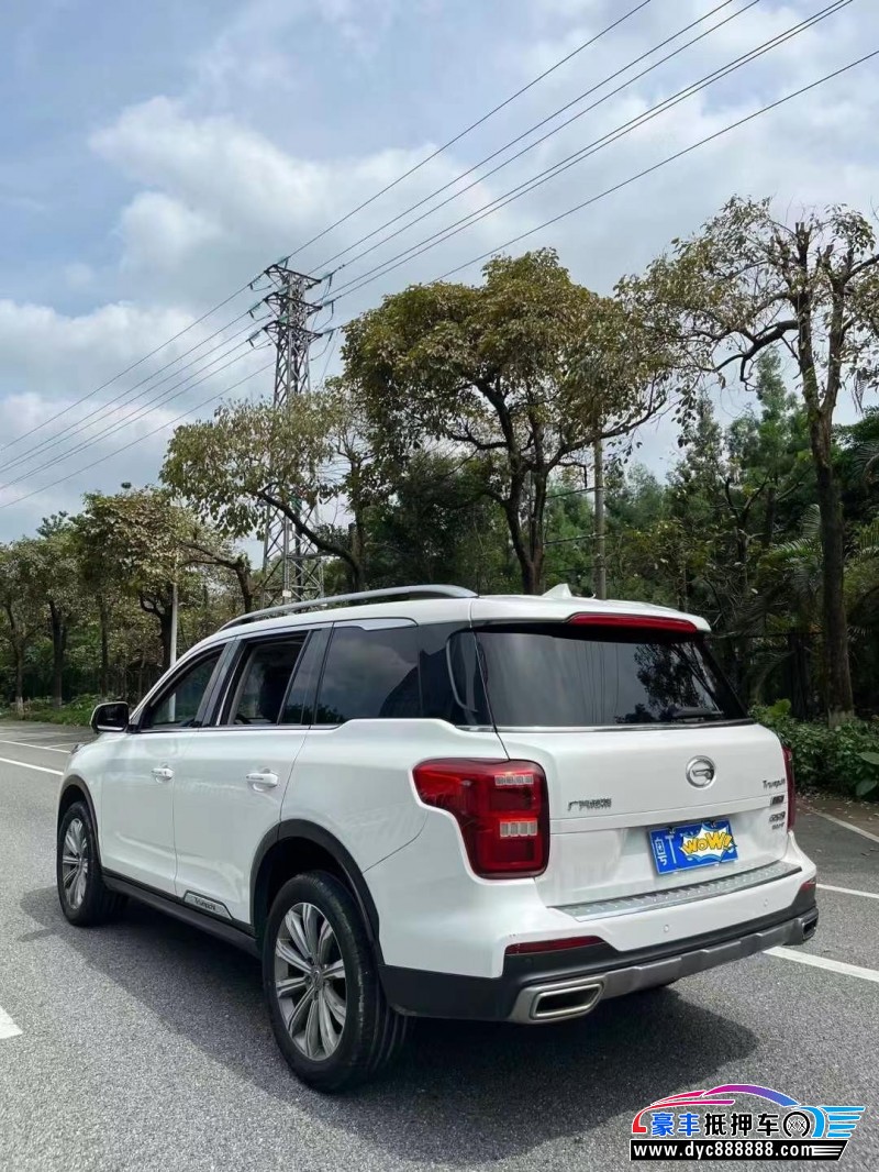 20年传祺GS8轿车抵押车出售