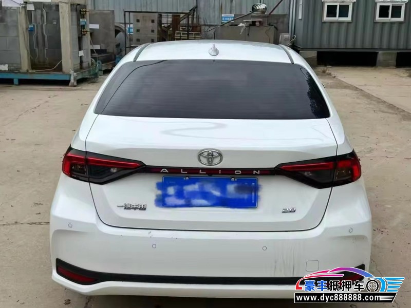 22年丰田亚洲狮轿车抵押车出售