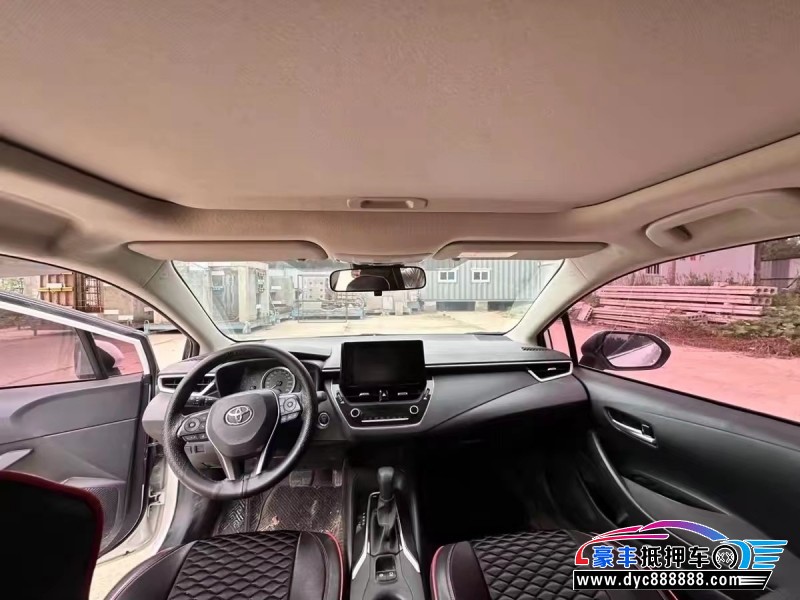 22年丰田亚洲狮轿车抵押车出售