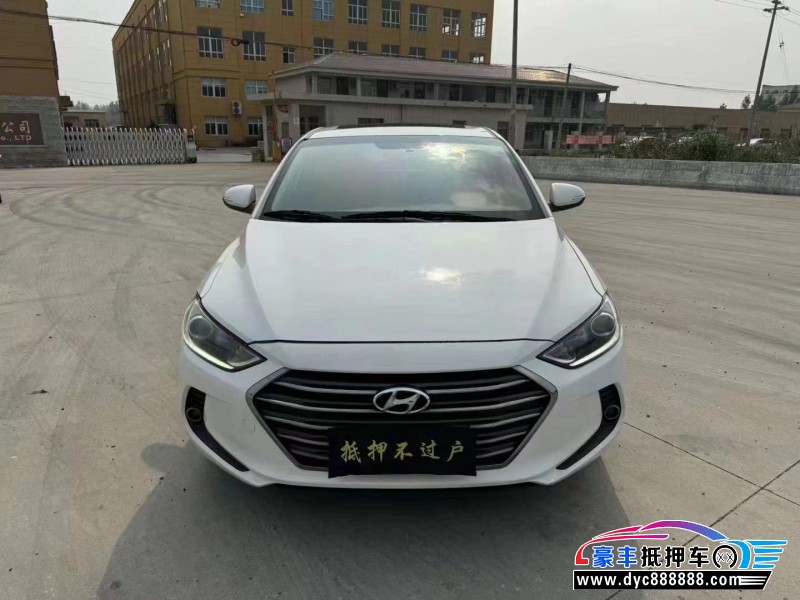 19年现代领动轿车抵押车出售