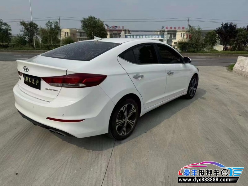 19年现代领动轿车抵押车出售