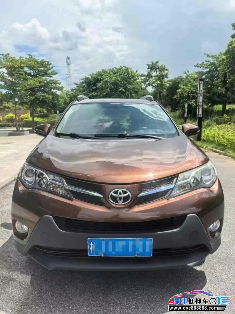 14年丰田RAV4轿车抵押车出售