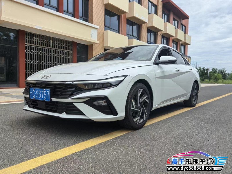 24年现代伊兰特轿车抵押车出售