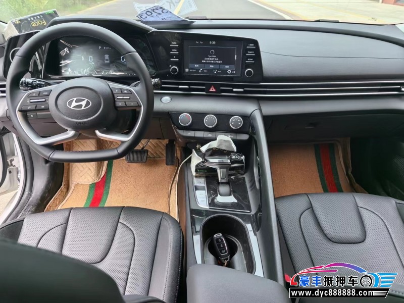 24年现代伊兰特轿车抵押车出售