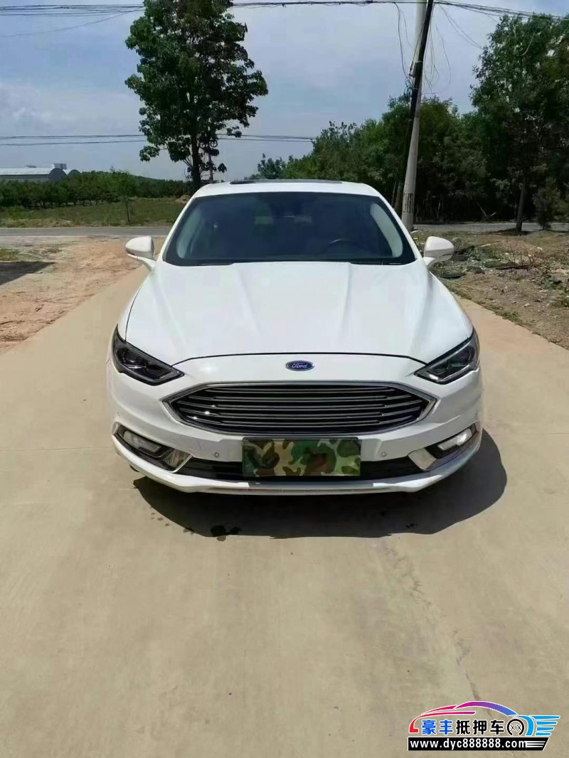 17年福特蒙迪欧轿车抵押车出售