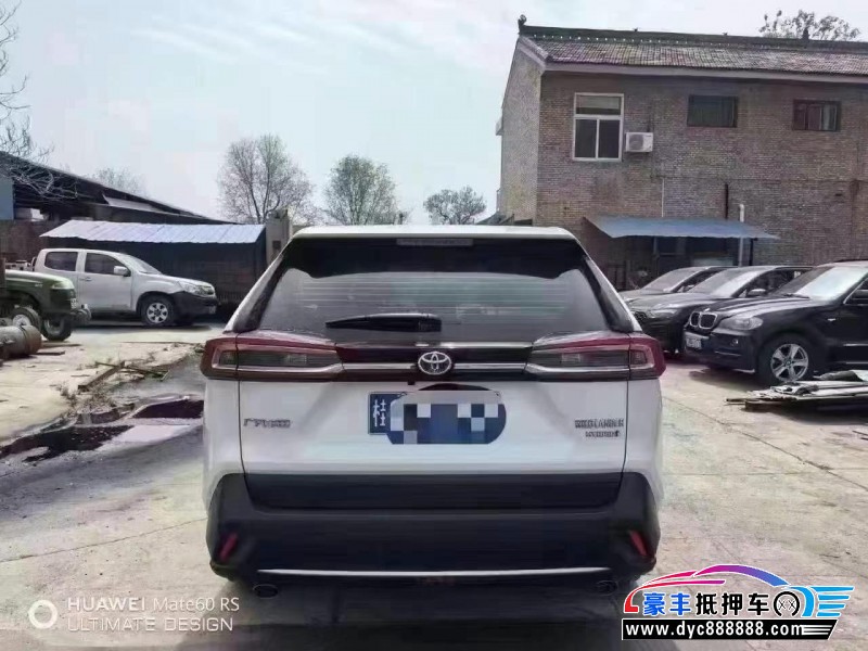 21年丰田威兰达轿车抵押车出售