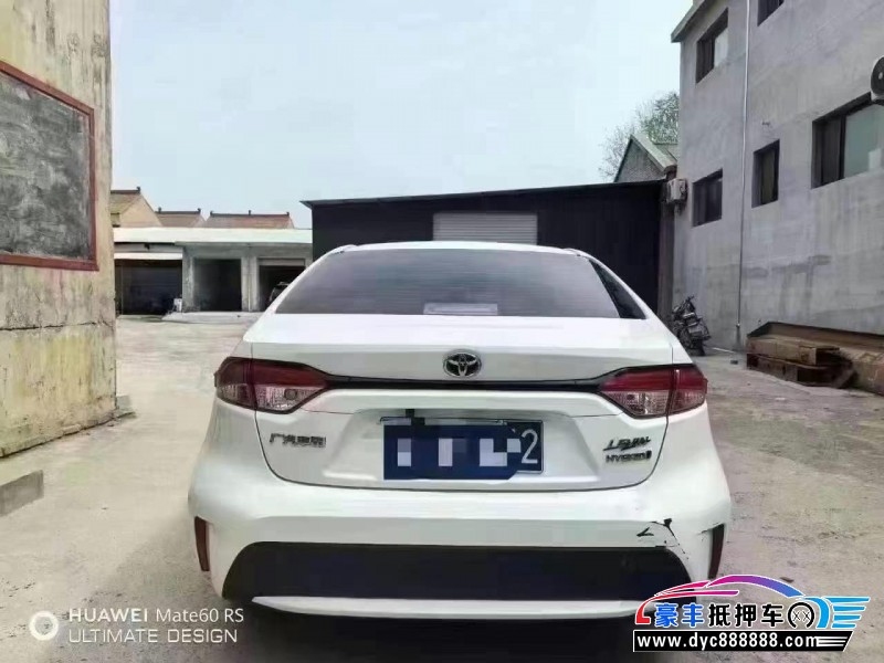 21年丰田雷凌轿车抵押车出售