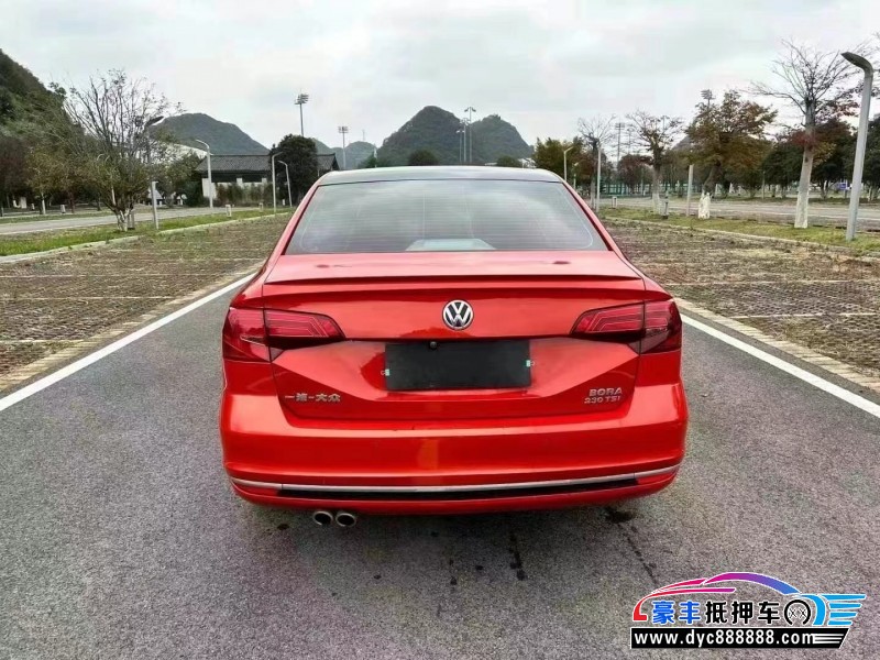 18年大众宝来轿车抵押车出售