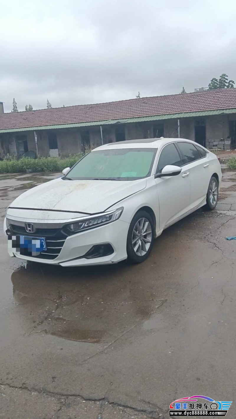 22年本田雅阁轿车抵押车出售