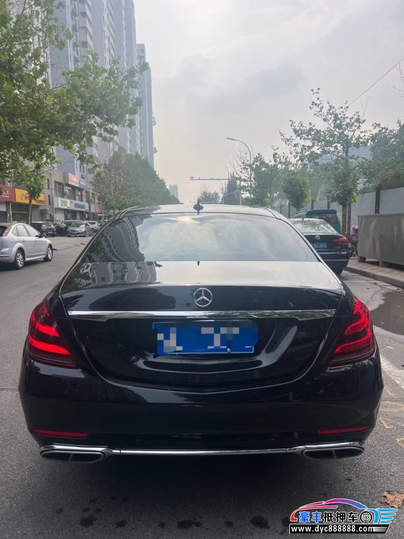18年奔驰S轿车抵押车出售