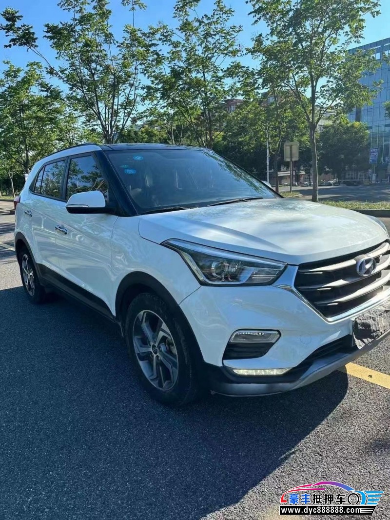 18年现代ix25轿车抵押车出售