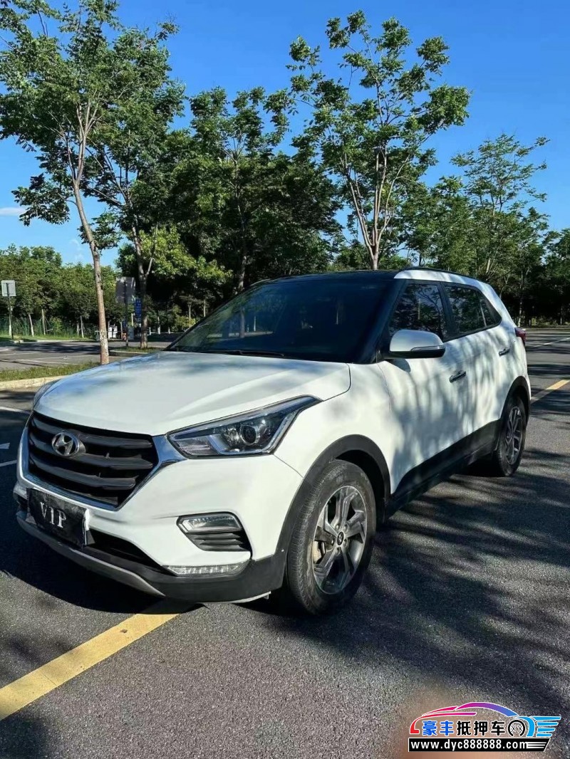 18年现代ix25轿车抵押车出售