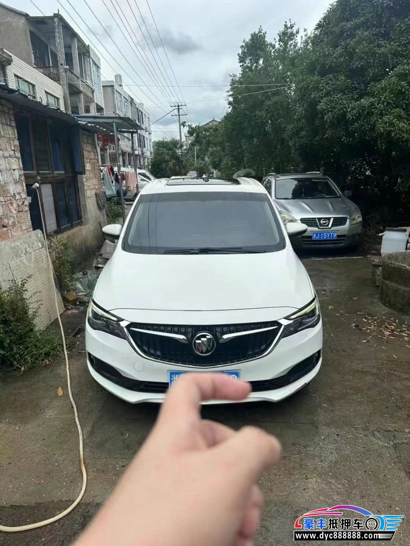 19年别克别克GL6轿车抵押车出售