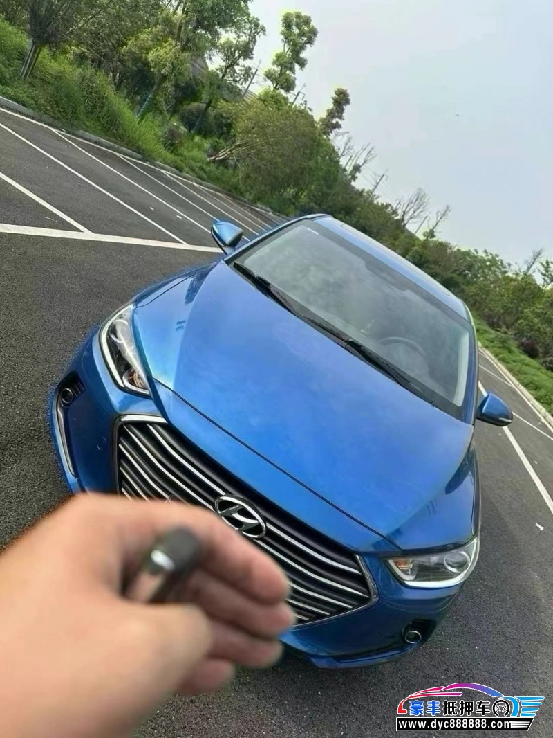 19年现代领动轿车抵押车出售