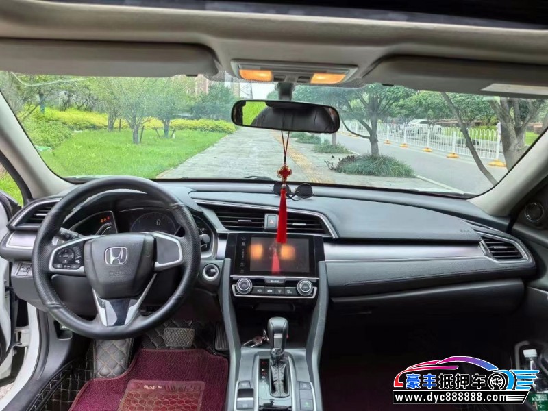19年本田思域轿车抵押车出售