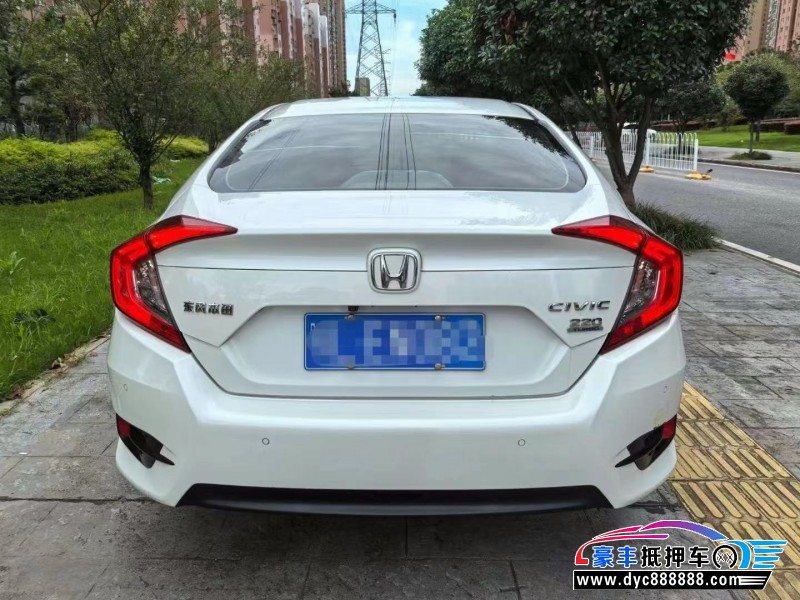 19年本田思域轿车抵押车出售