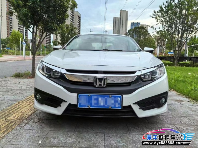 19年本田思域轿车抵押车出售