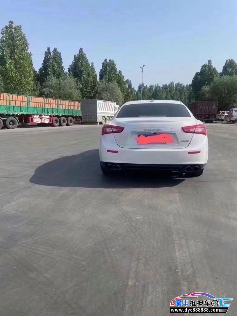 16年玛莎拉蒂Ghibli轿车抵押车出售