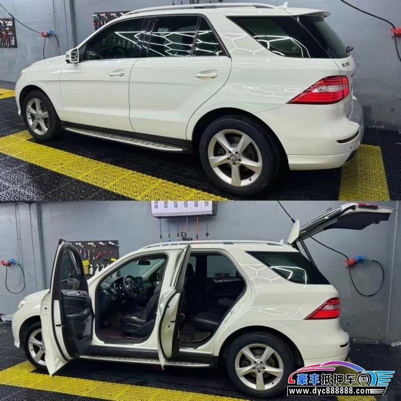 12年奔驰MLSUV抵押车出售