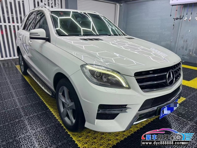 12年奔驰MLSUV抵押车出售