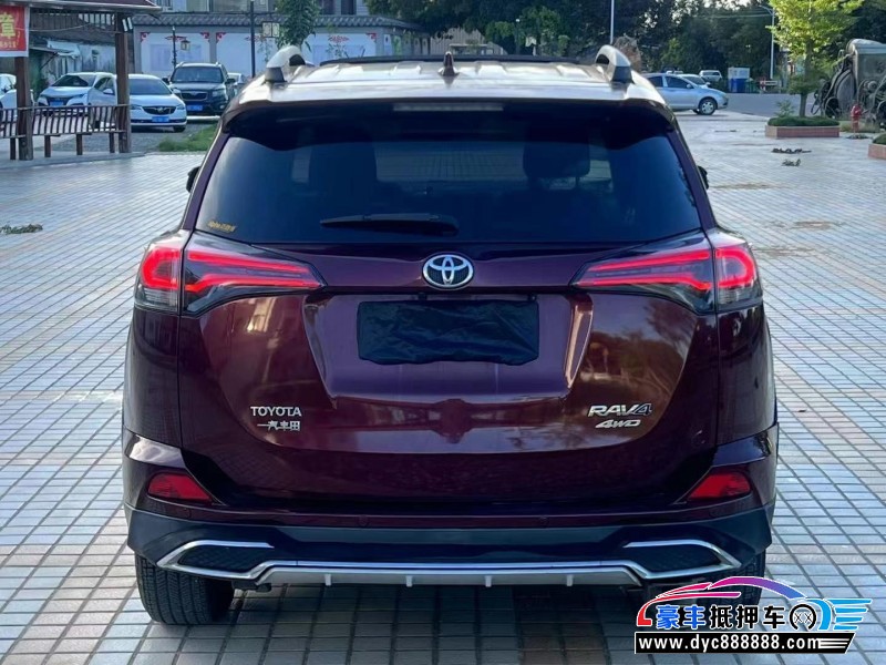 17年丰田RAV4轿车抵押车出售