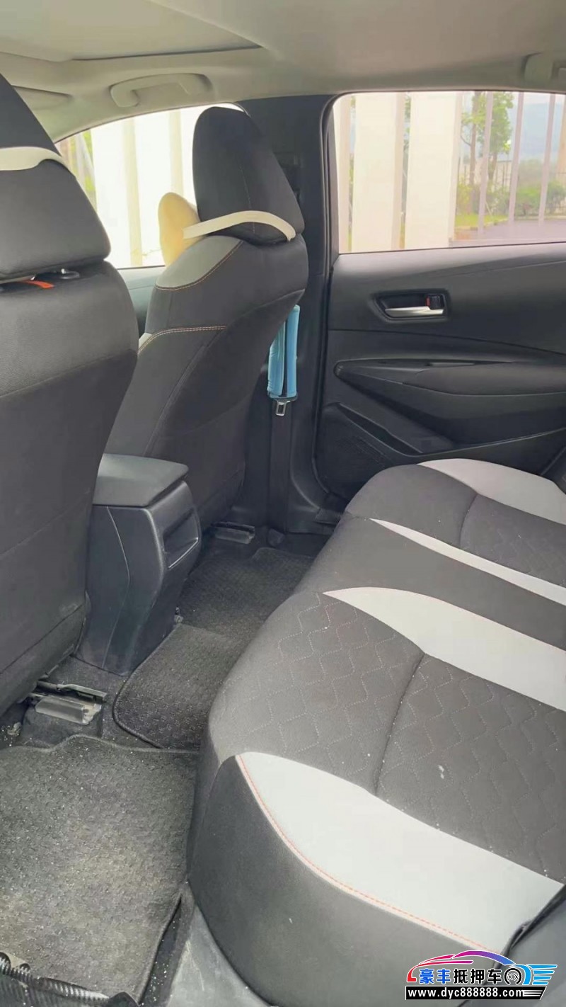 21年丰田卡罗拉轿车抵押车出售