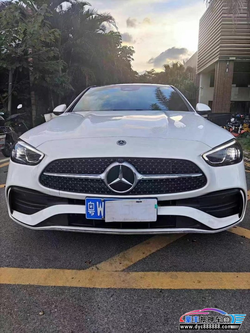 22年奔驰C轿车抵押车出售