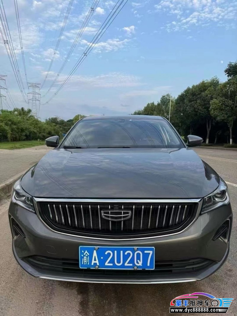 23年吉利帝豪轿车抵押车出售