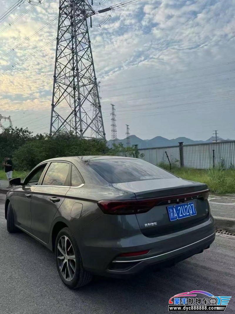 23年吉利帝豪轿车抵押车出售