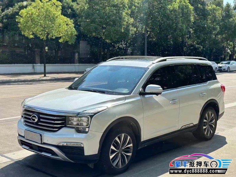 18年传祺GS8轿车抵押车出售