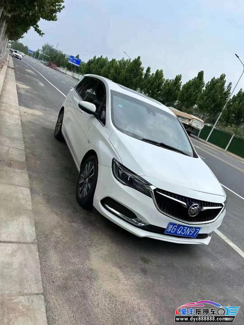 19年别克别克GL6轿车抵押车出售