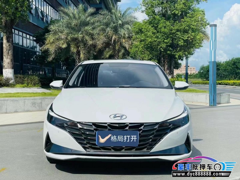 23年现代伊兰特轿车抵押车出售