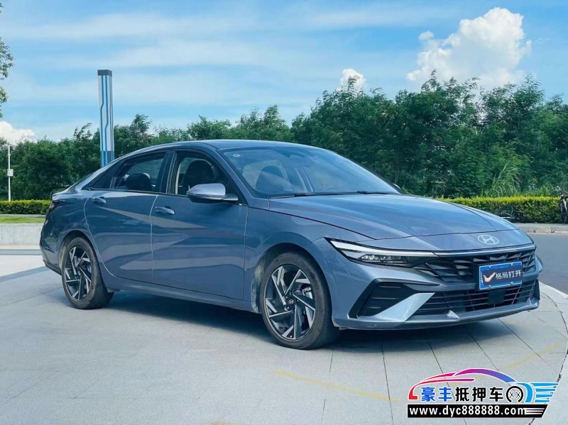 24年现代伊兰特轿车抵押车出售