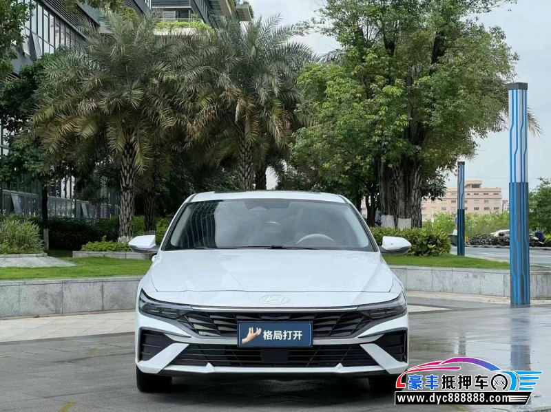 23年现代伊兰特轿车抵押车出售