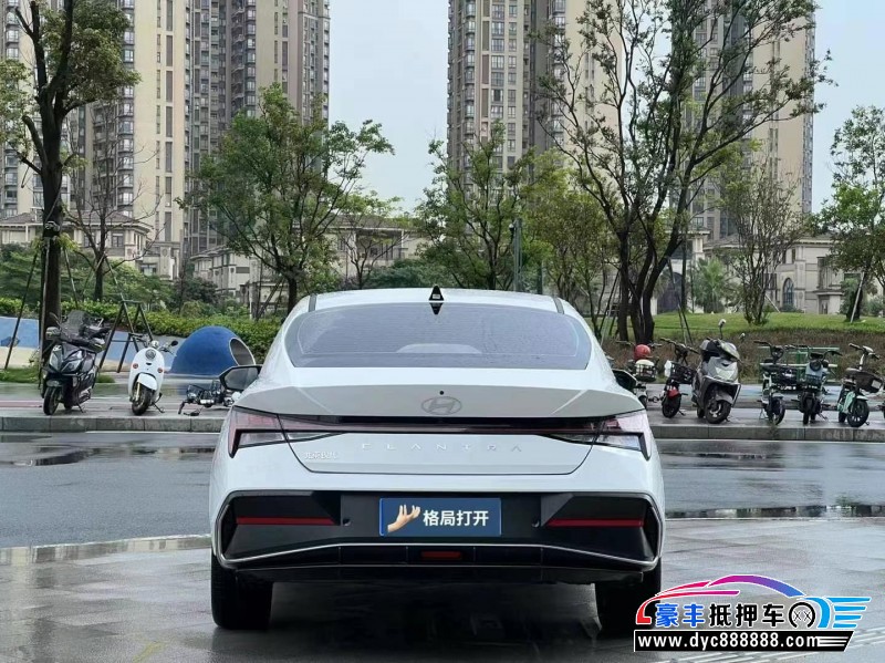 23年现代伊兰特轿车抵押车出售