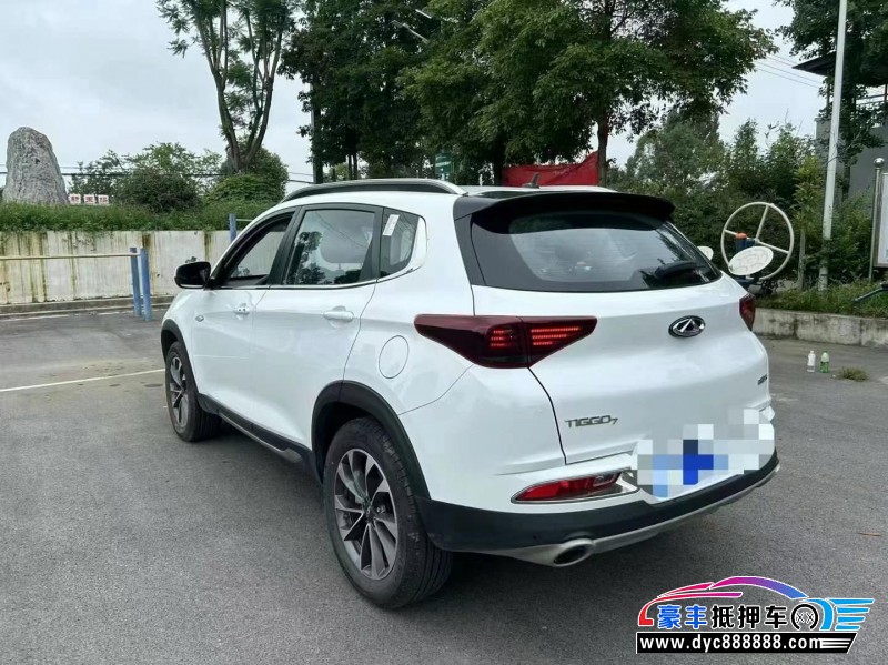 21年奇瑞瑞虎7轿车抵押车出售