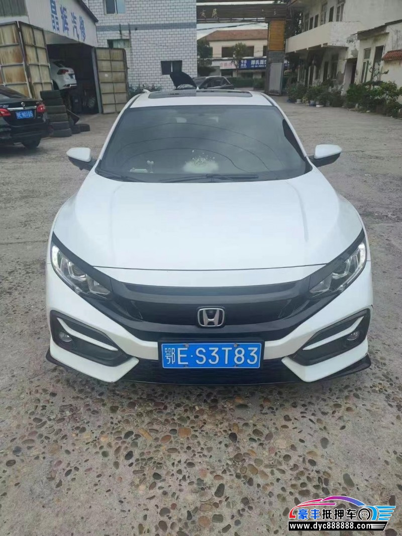 21年本田思域轿车抵押车出售
