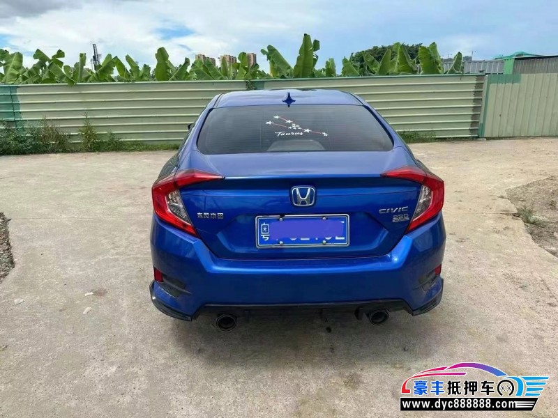 22年本田思域轿车抵押车出售