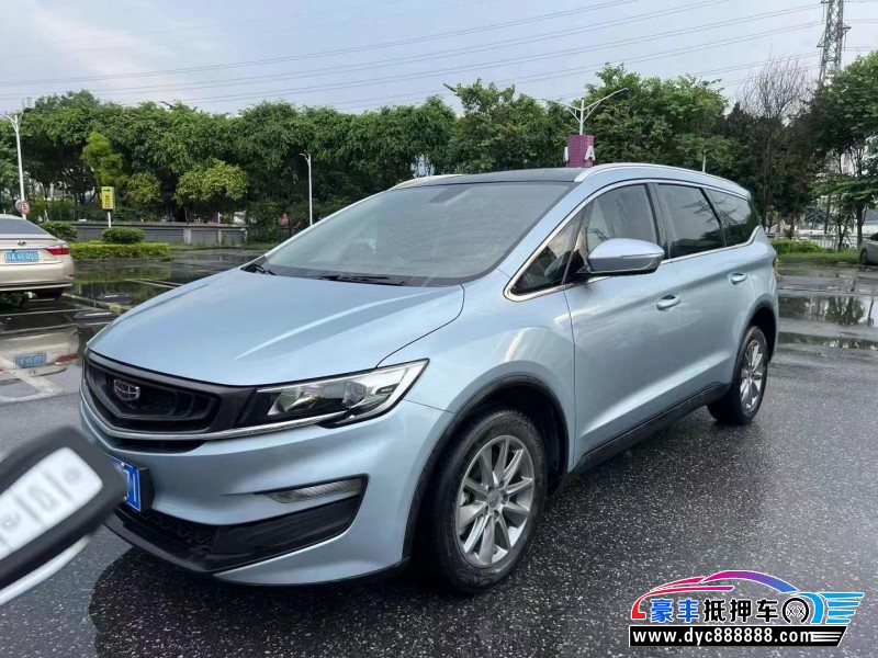 20年吉利嘉际轿车抵押车出售