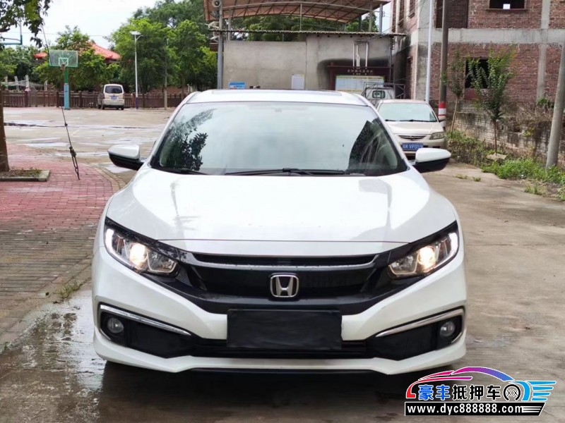 21年本田思域轿车抵押车出售