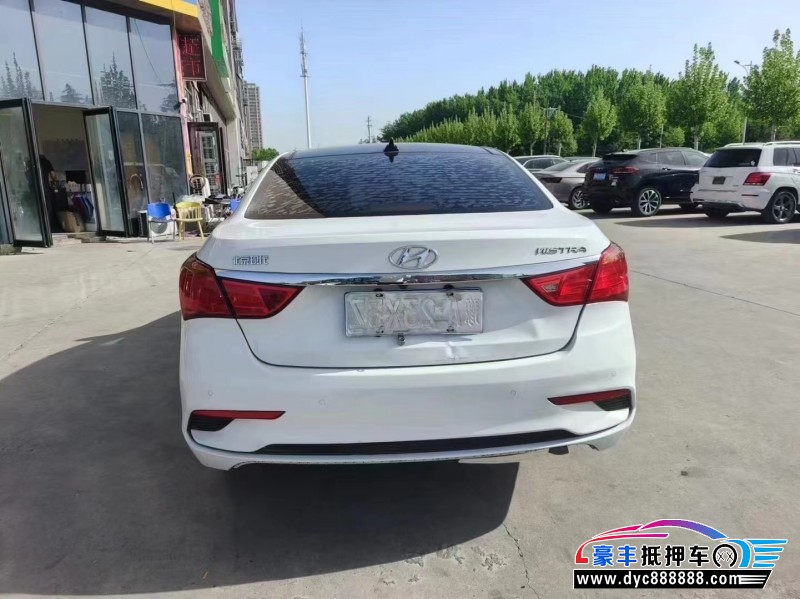 19年现代名图轿车抵押车出售