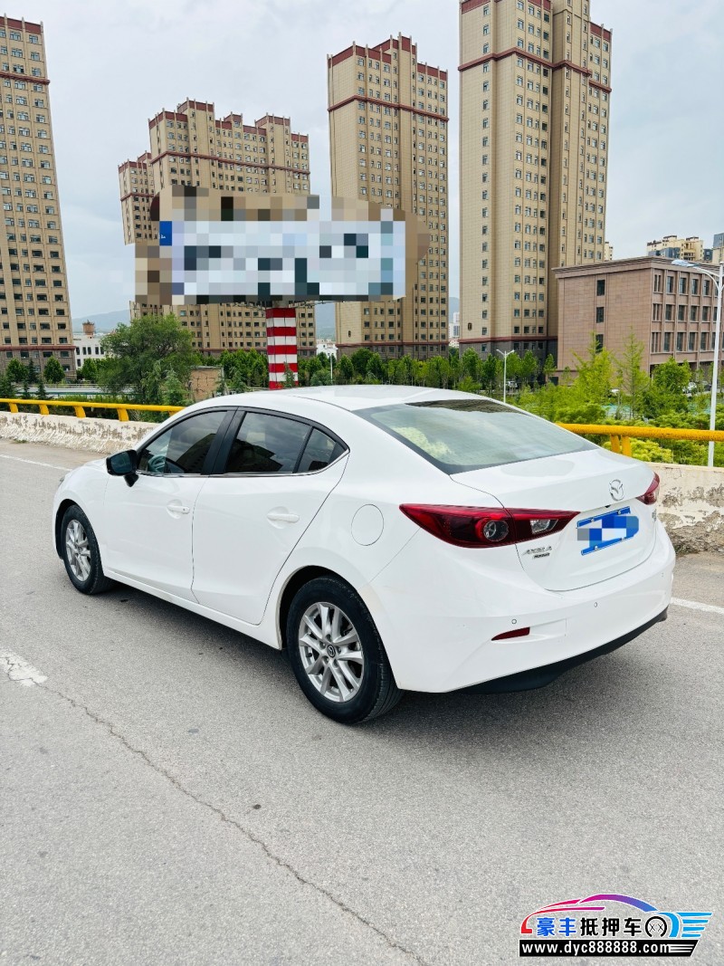 19年马自达3 Axela昂克赛拉轿车抵押车出售