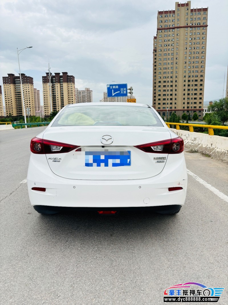 19年马自达3 Axela昂克赛拉轿车抵押车出售