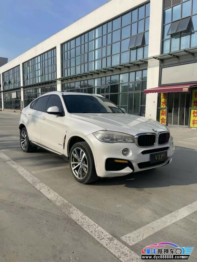 18年宝马X6SUV抵押车出售