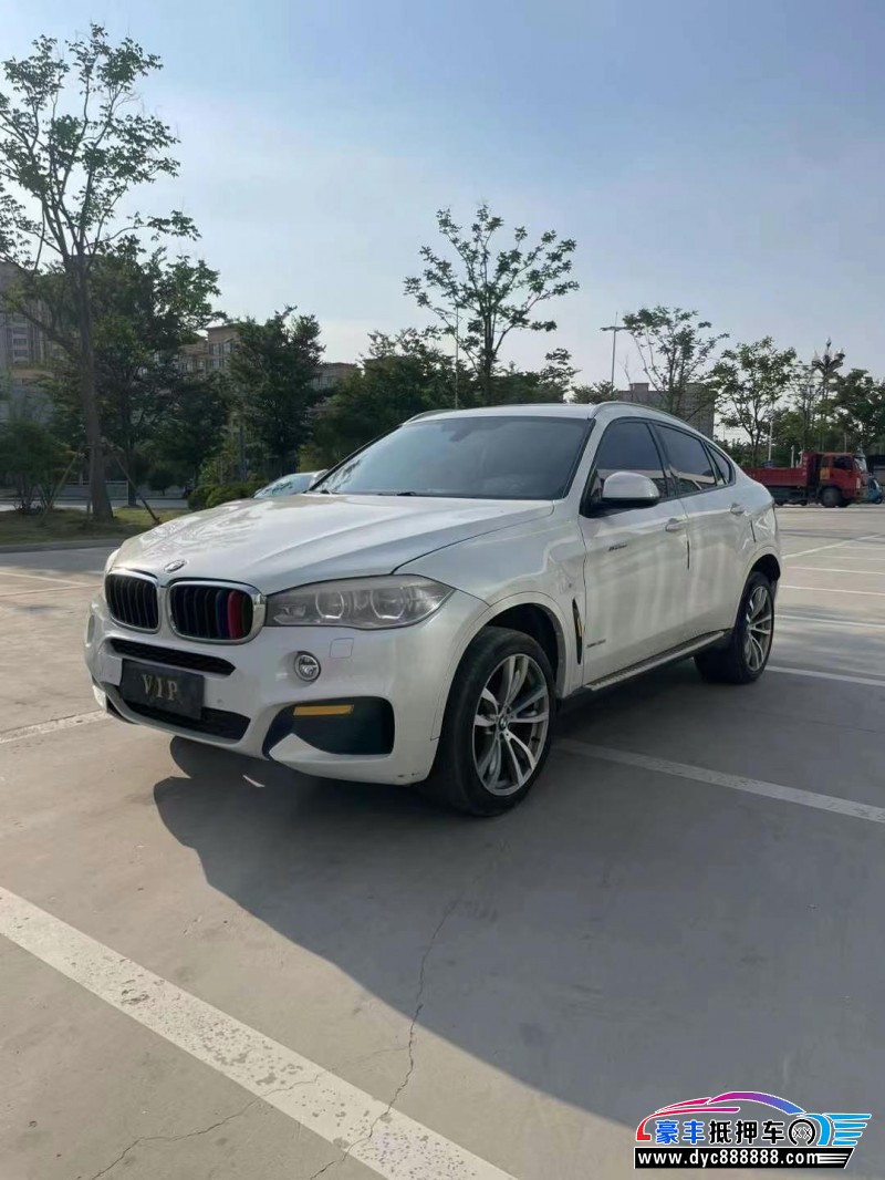 18年宝马X6SUV抵押车出售