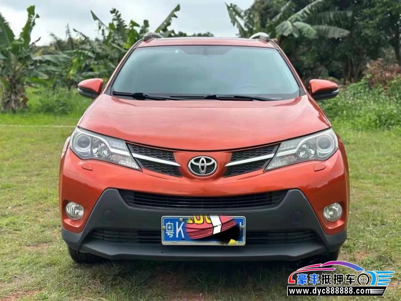 14年丰田RAV4轿车抵押车出售