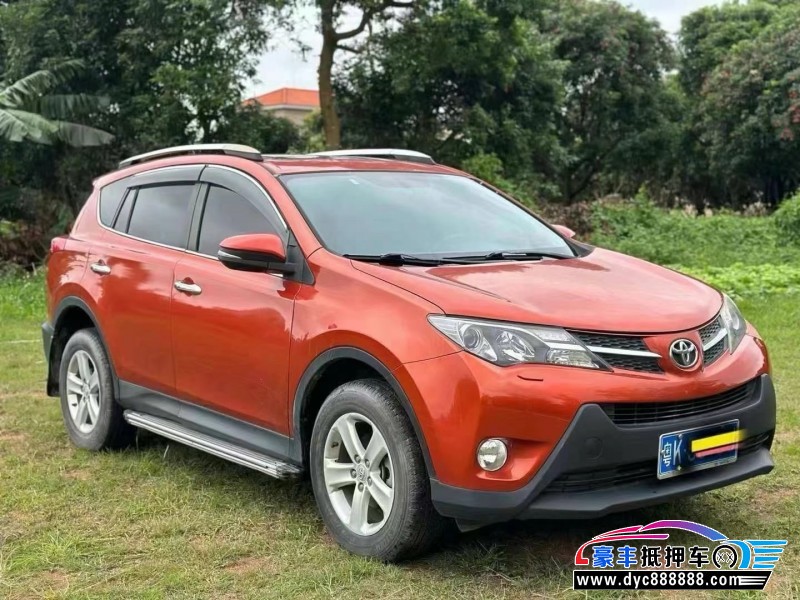 14年丰田RAV4轿车抵押车出售