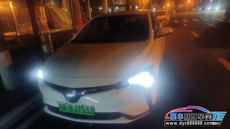 24年别克微蓝轿车抵押车出售