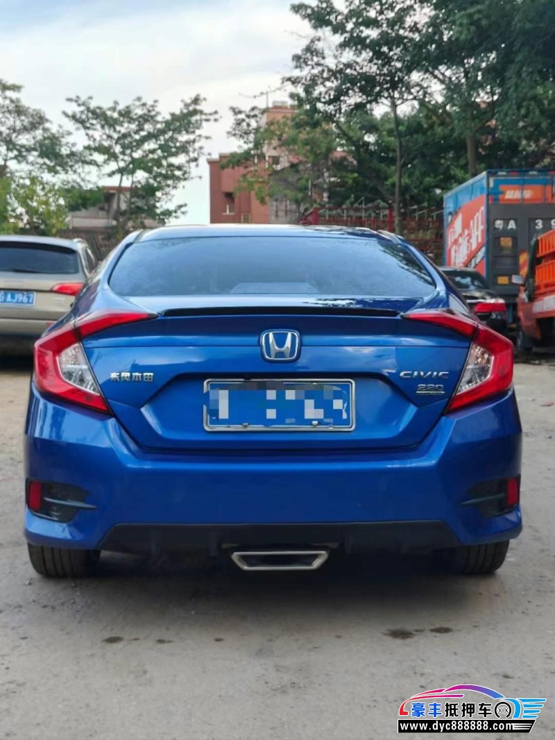 22年本田思域轿车抵押车出售