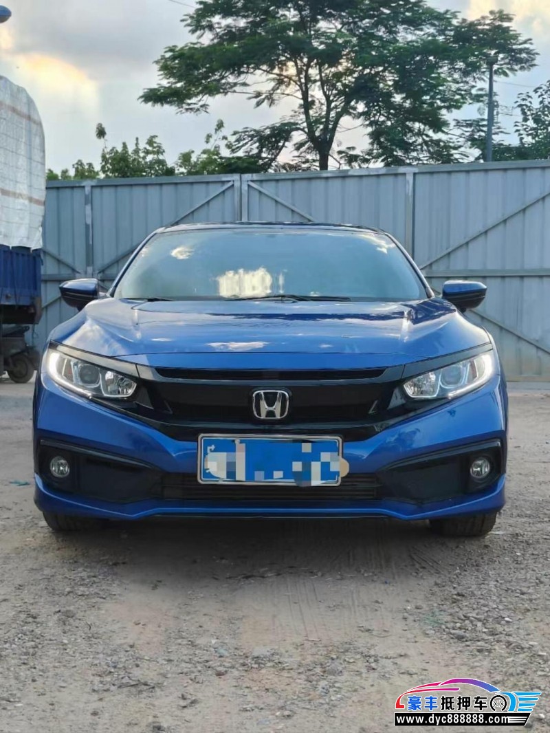 22年本田思域轿车抵押车出售